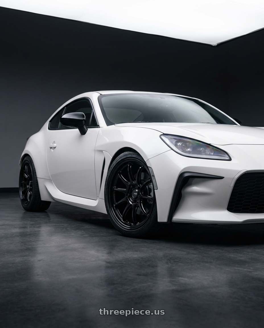 2026 Toyota gr86 with Work Zr10 2P 5x100 18x8.5 +38 Black wheels