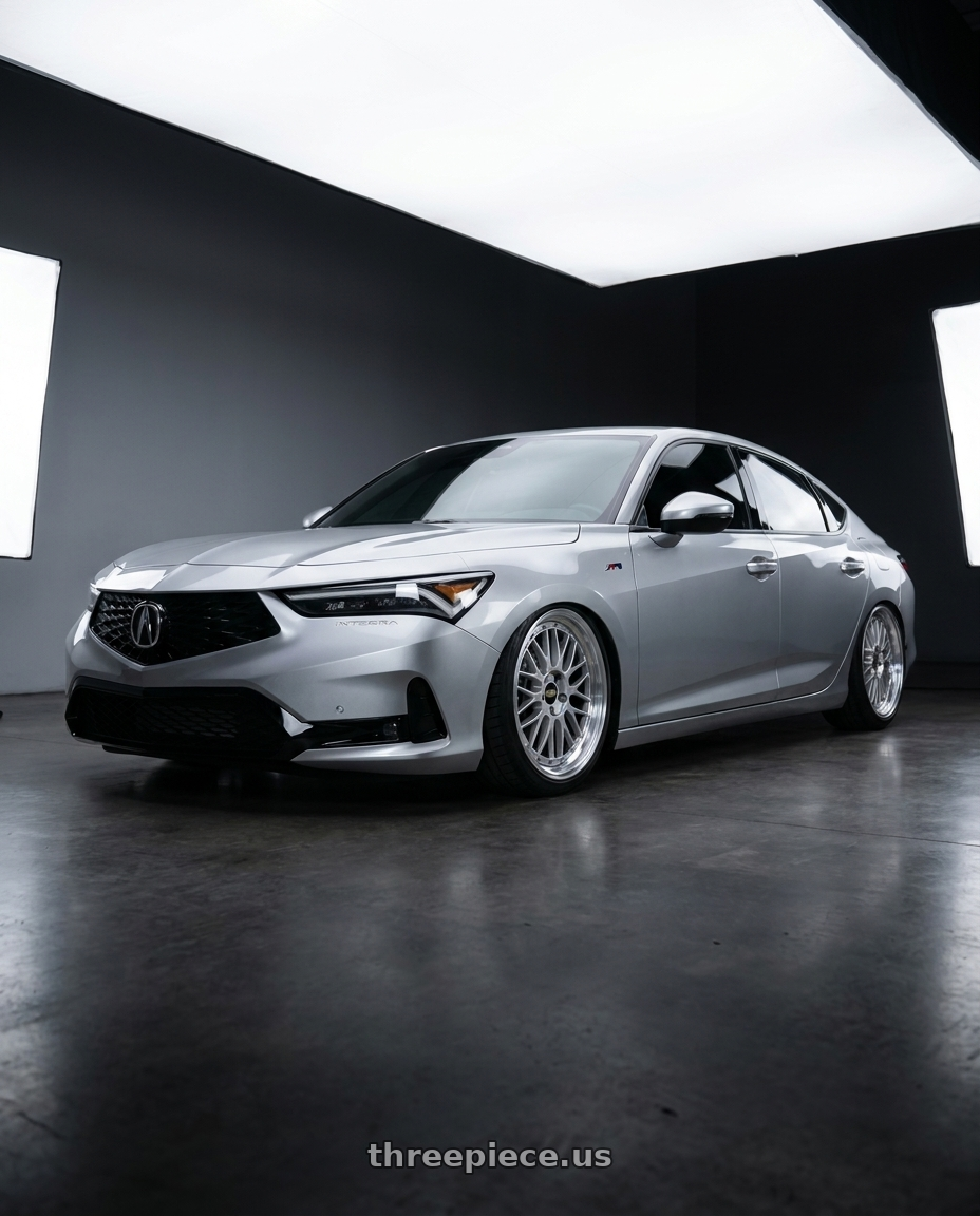 2026 Acura intergra with BBS LM 5x112 20x9.5 +38  Diamond Silver Center Diamond-Cut Rim wheels
