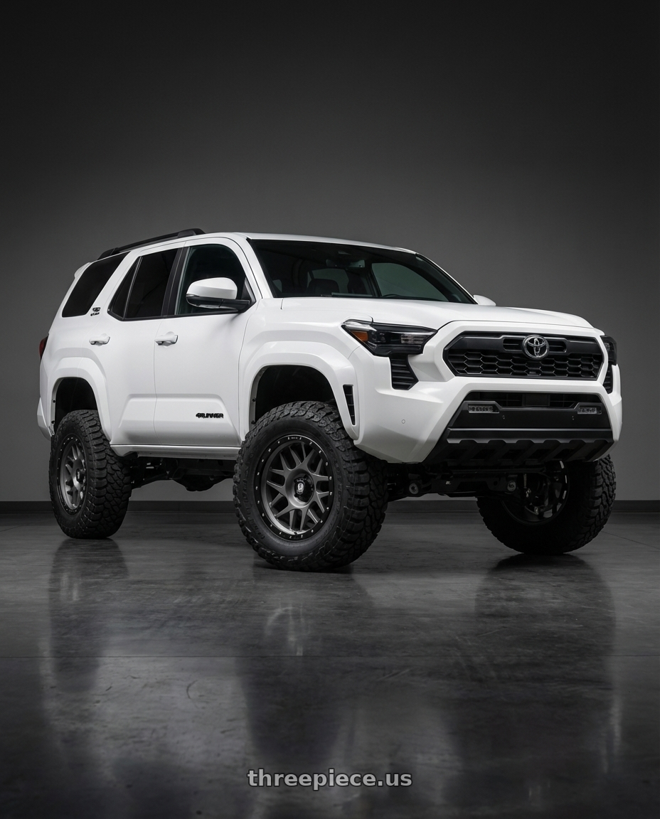 2022 Toyota 4Runner with XD XD127 BULLY 6X139.7 20X9 +0 MATTE GRAY BLACK RING wheels