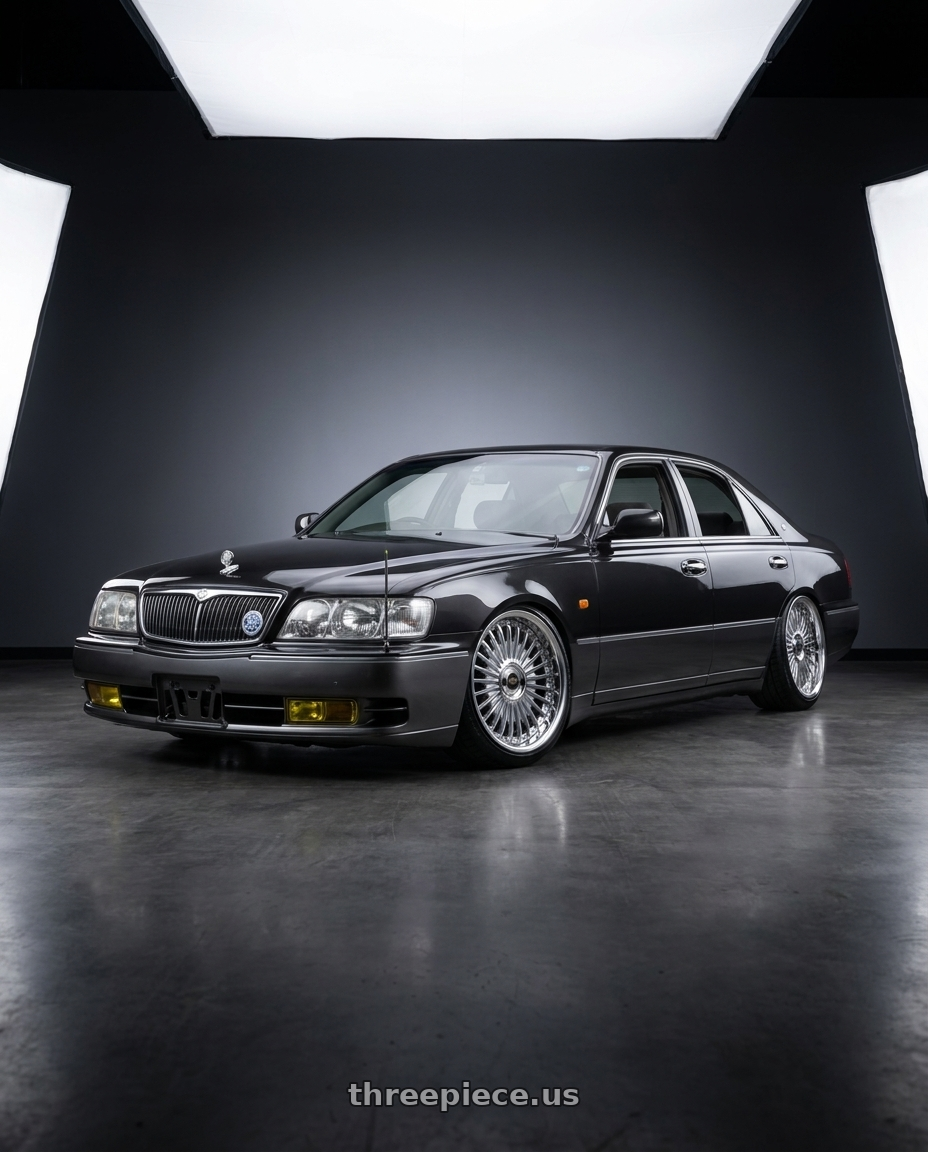 1997 nissan cima with Work Emitz wheels