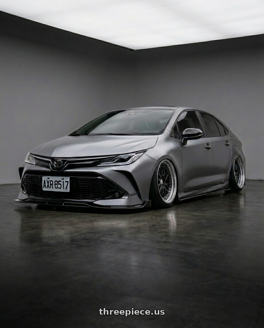 2022 Toyota altis GR with Work Gran Seeker Dmx 5x100 20x9.5+-6 O Disk Black wheels