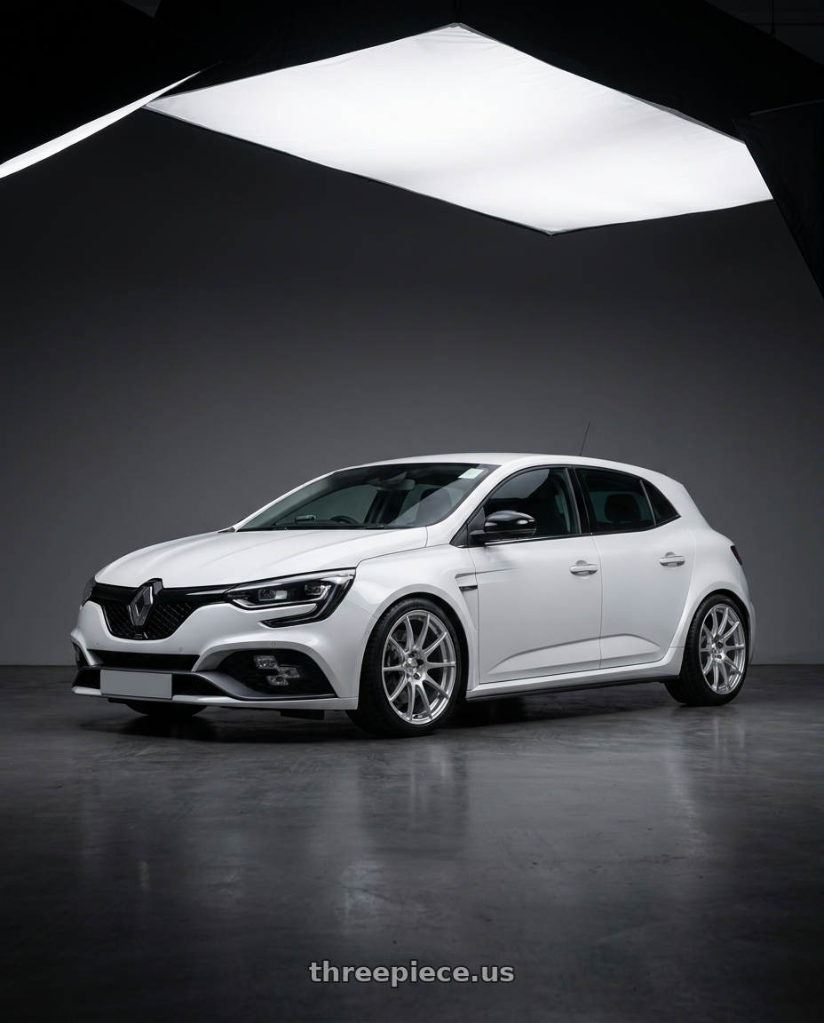2019 Megane Rs mk4 with Maxxim 10S Winner 5X100/5x114.3 16x7 +40 Full Silver wheels