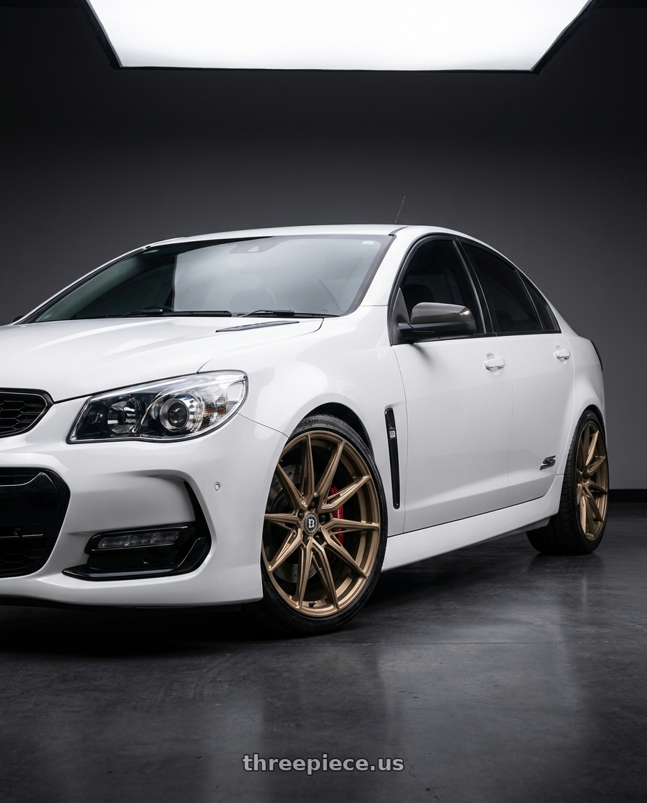 2016 Holden Commodore ssv redline with Brada Wheels CX2 5x112 19x11 +15 Satin Bronze wheels