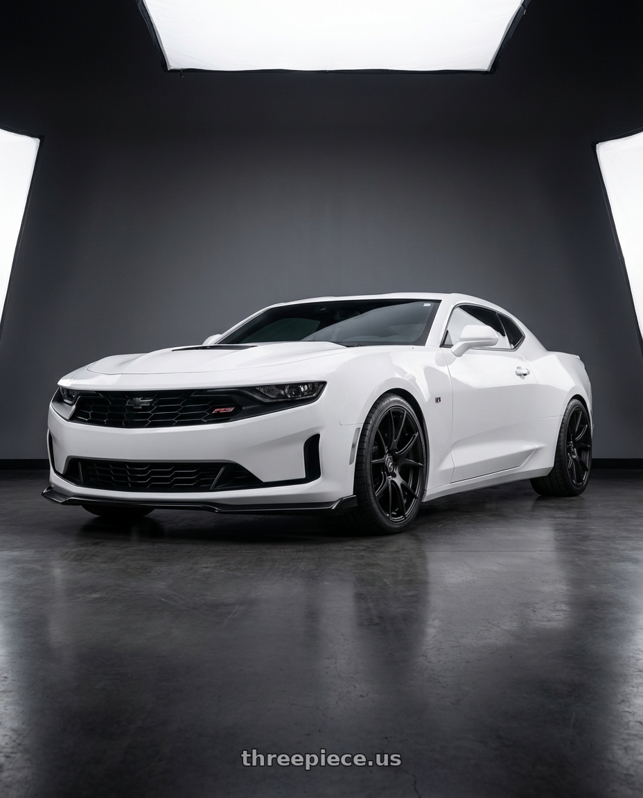 2022 Chevrolet Camaro with Forgestar CF5V 5x120 20x12 +52 Satin Black wheels