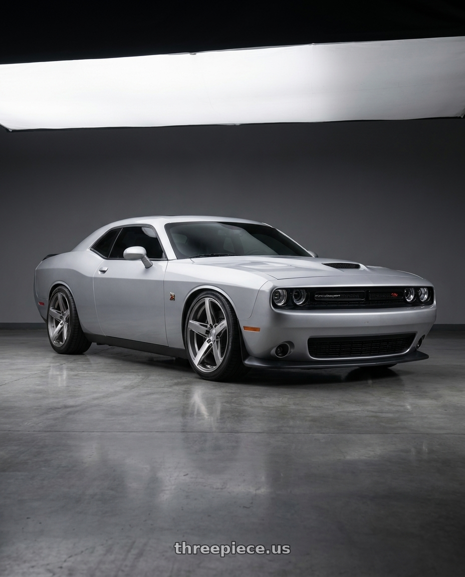 2023 dodge challenger scat pack with Niche 1PC M270 TERAMO 5X115 20X9.5 +15 ANTHRACITE BRUSHED FACE TINT CLEAR wheels