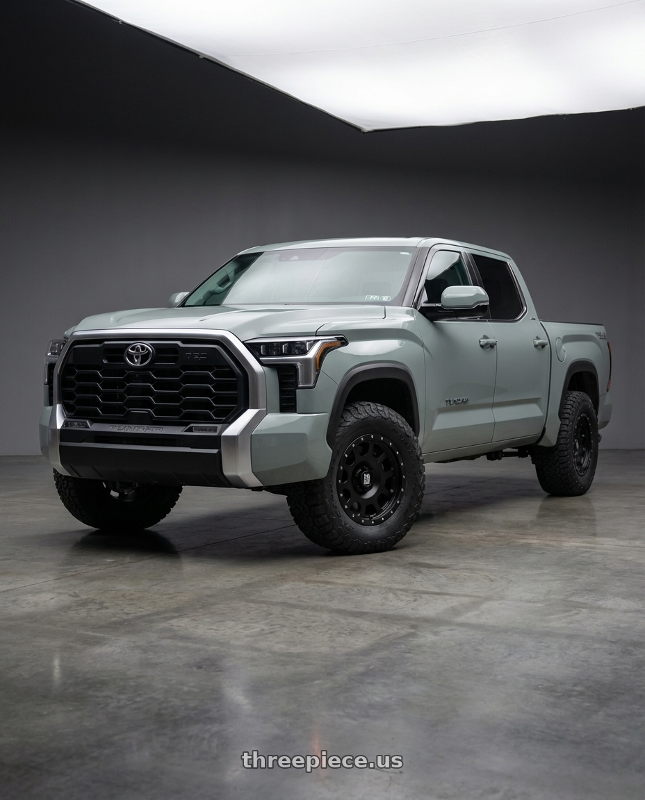 2024 Toyota Tundra with XD XD126 ENDURO PRO 6X139.7 20X10 -24 SATIN BLACK WITH REINFORCING RING wheels