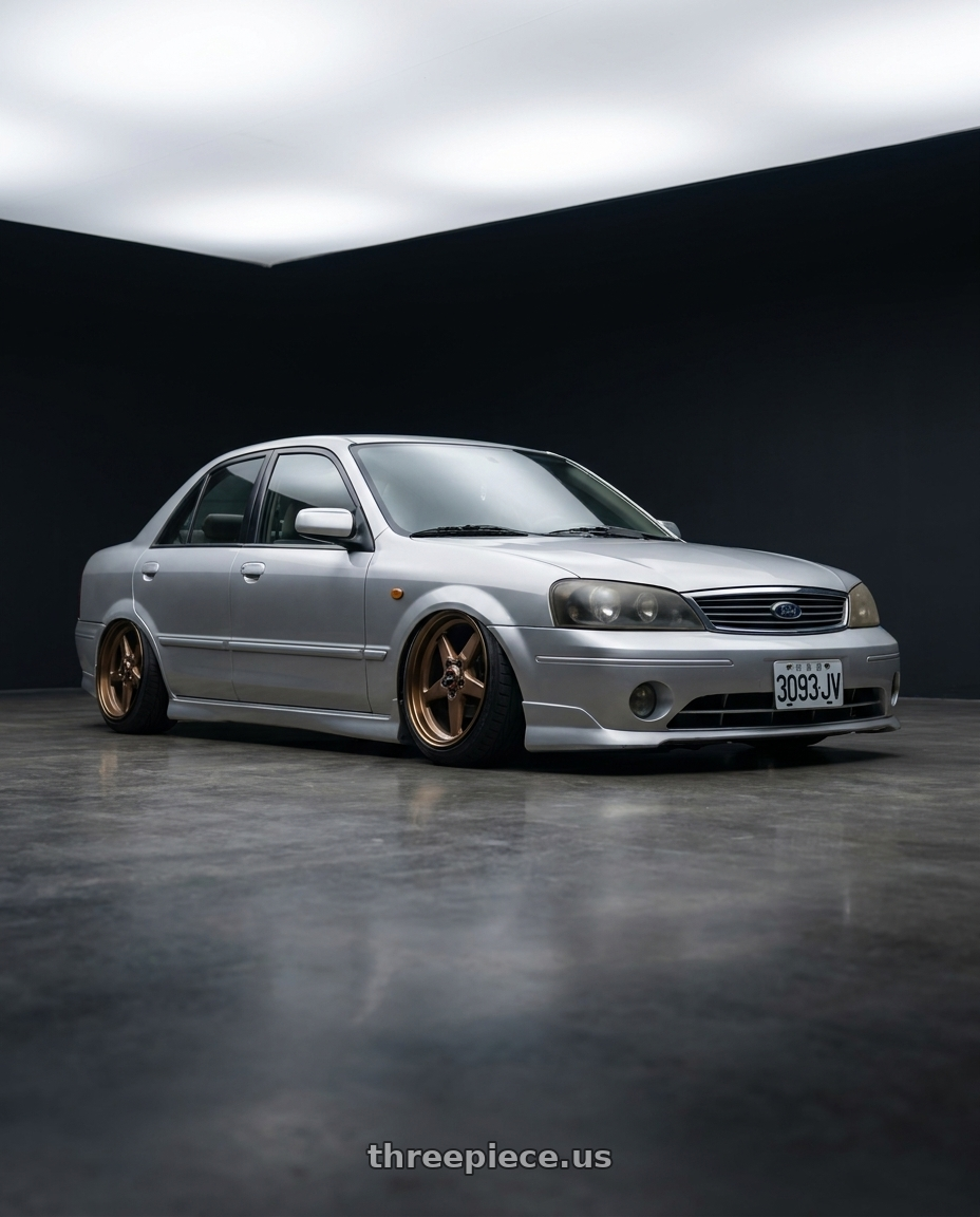 2004 ford tierra with Race Star 92 Drag Star 5x114.3 15x10 +44 Bronze wheels