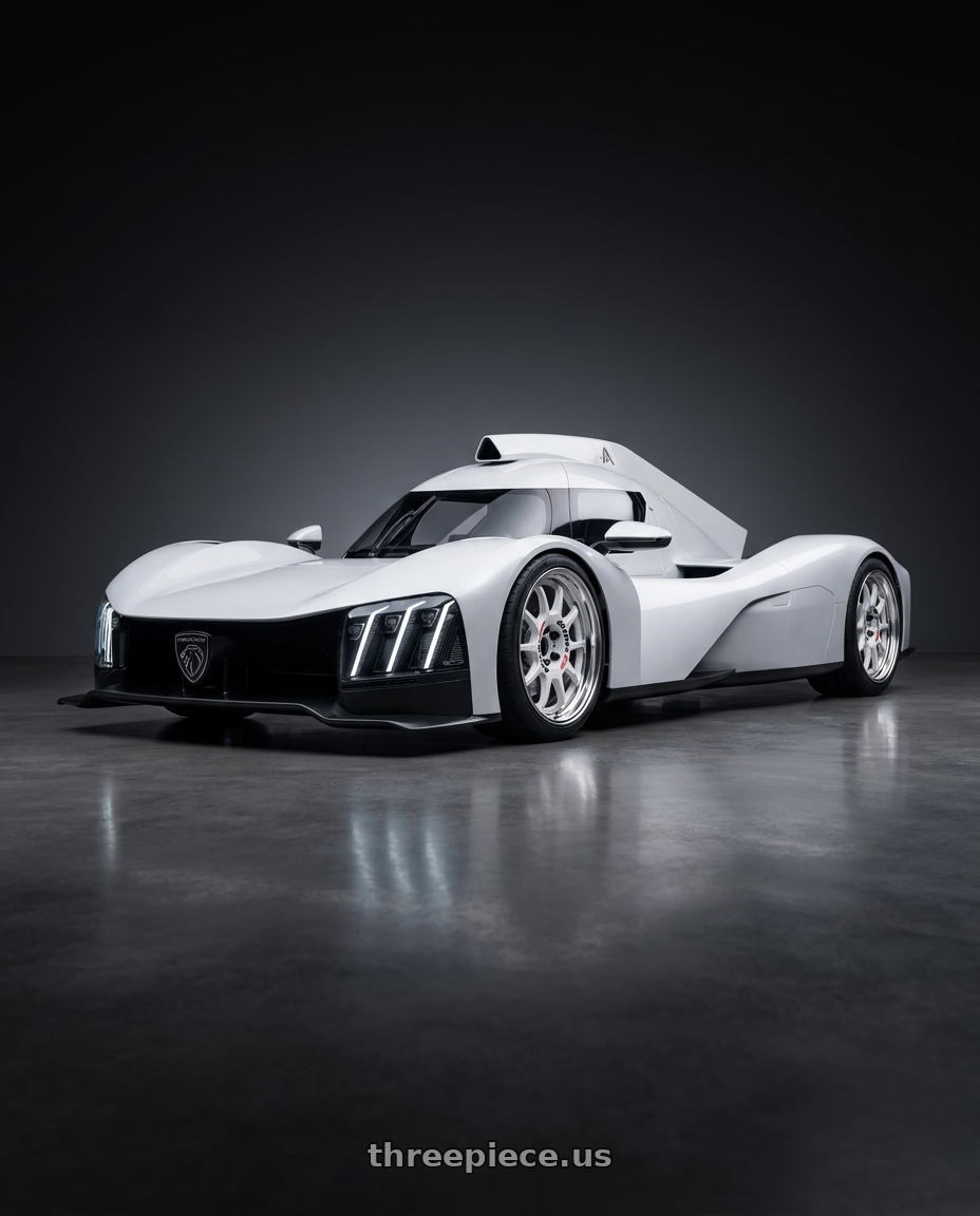 2025 Peugeot 9X8 with Work Emotion Rs11 2p wheels