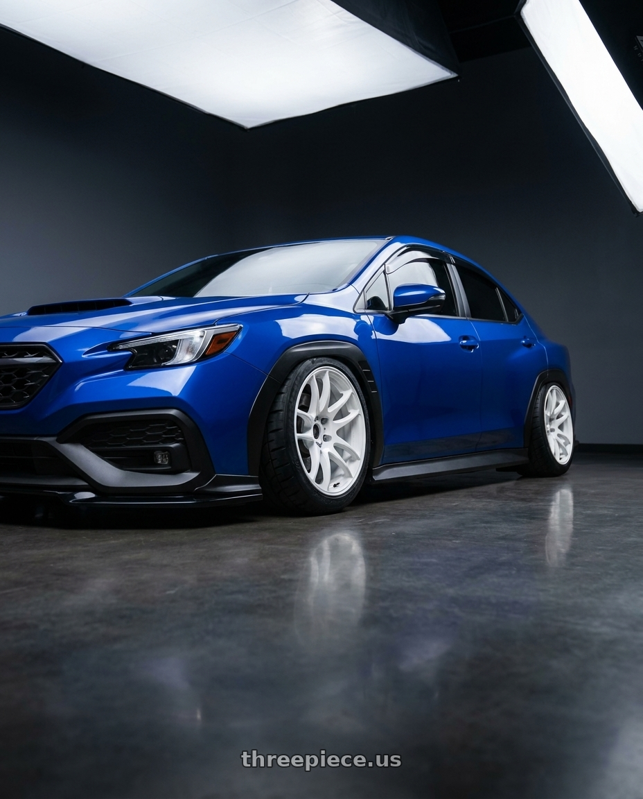 2023 subaru wrx with Work Emotion CR Kiwami wheels