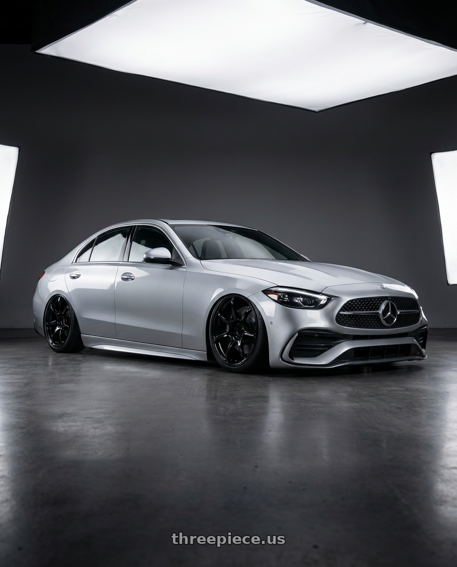 2022 Mercedes-Benz C-Class W206 with Advan RGIII 5x112 19x8.5+45 Gloss Black wheels