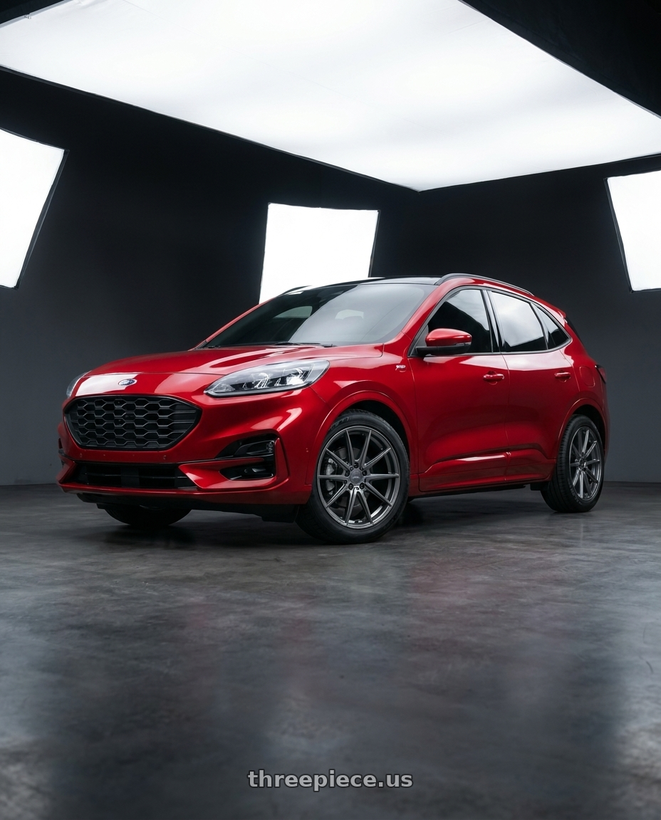 2020 Ford Kuga st line with Versus VMF L-01 5x120 21x9+18 Gunmetal wheels