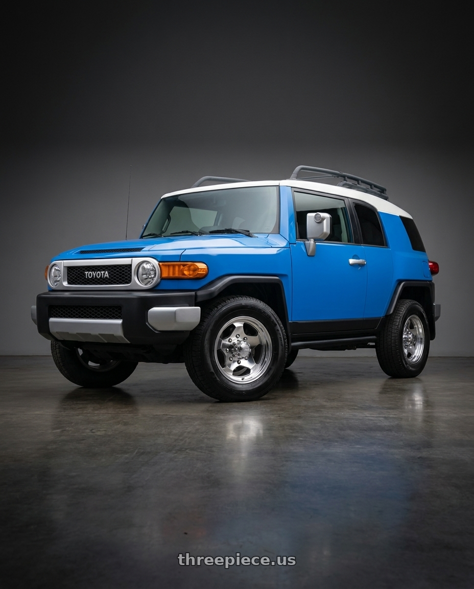 2007 Toyota FJ Cruiser with Ultra 50K 8x165.1 16x8 -06 Machined with Clear Coat wheels