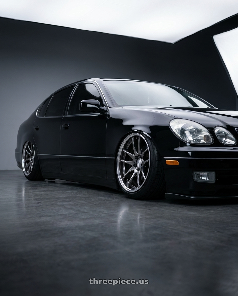 2003 Lexus gs300 with Work Emotion CR2P wheels