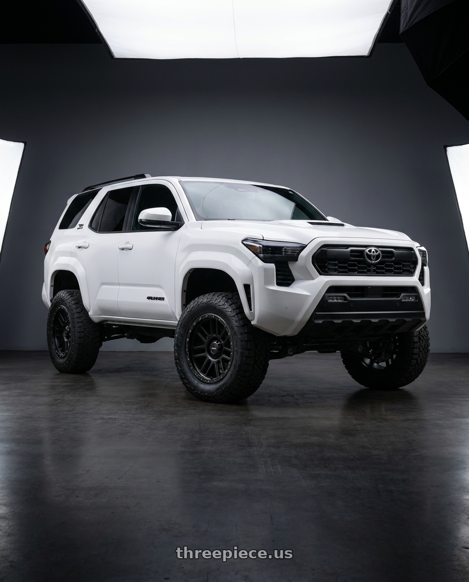2022 Toyota 4Runner with Vision Off-Road 111 Nemesis 6x139.7 20x9+10 Matte Black wheels