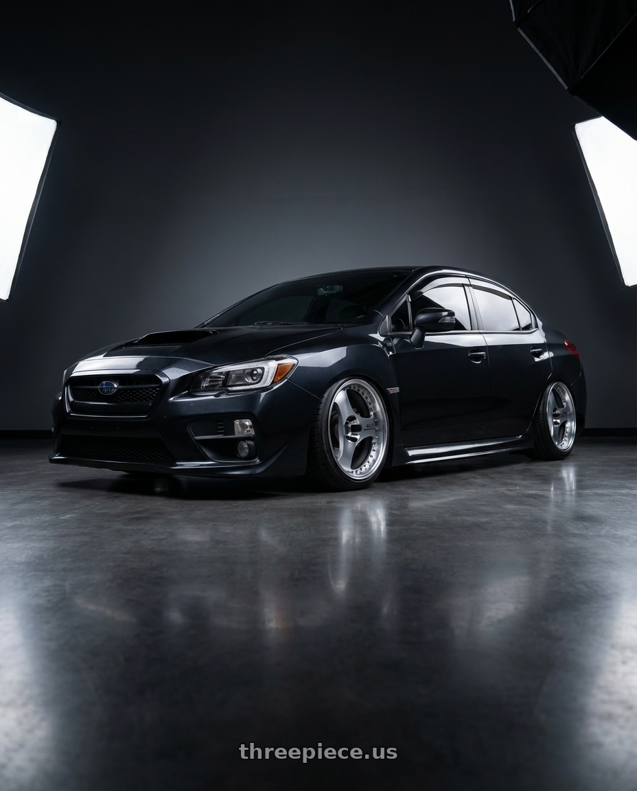 2017 Subaru WRX Limited with Advan Racing ONI2 PROGRESSIVE 5x114.3 20x9.5 +37 MACHINING & DIAMOND CUT wheels