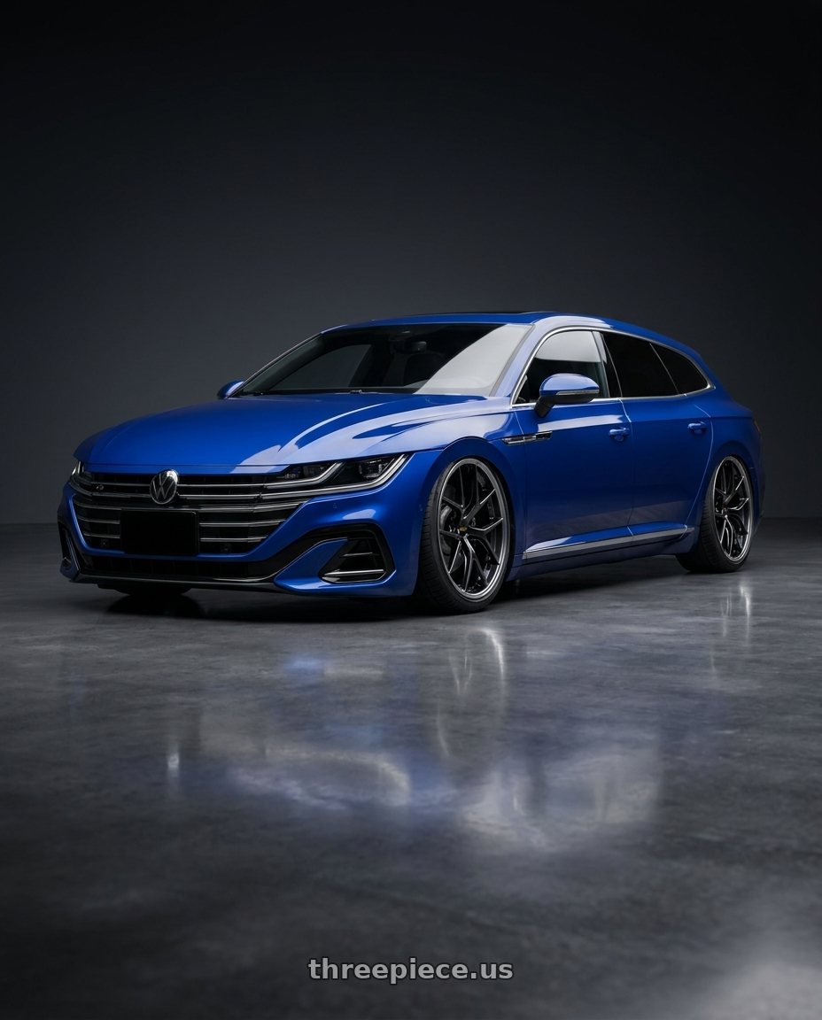 2023 Vw Arteon shooting brake  with BBS RI-S 5x112 20x9.0+34 Diamond Black wheels
