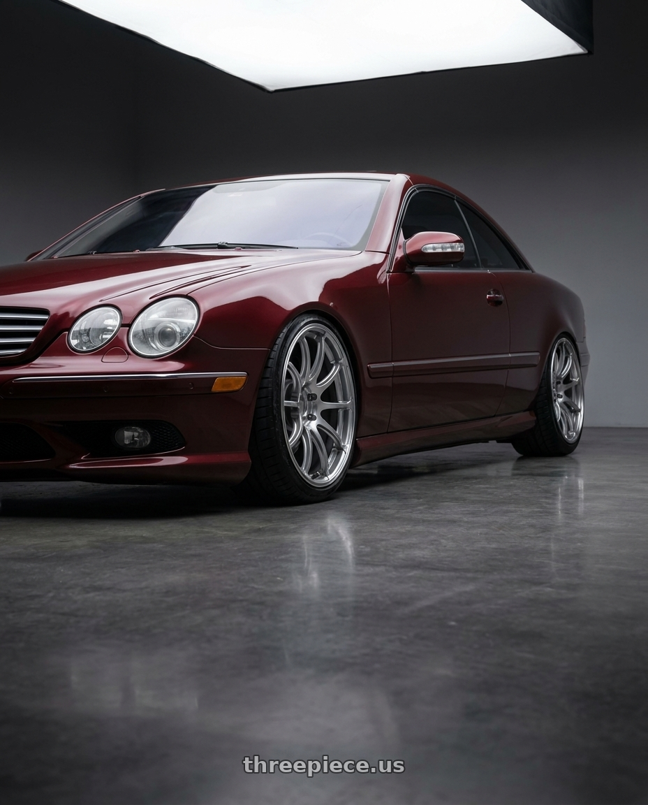 2006 Mercedes CL500 with Advan Racing RSII 5x130 20x10.0 +40 HYPER SILVER wheels