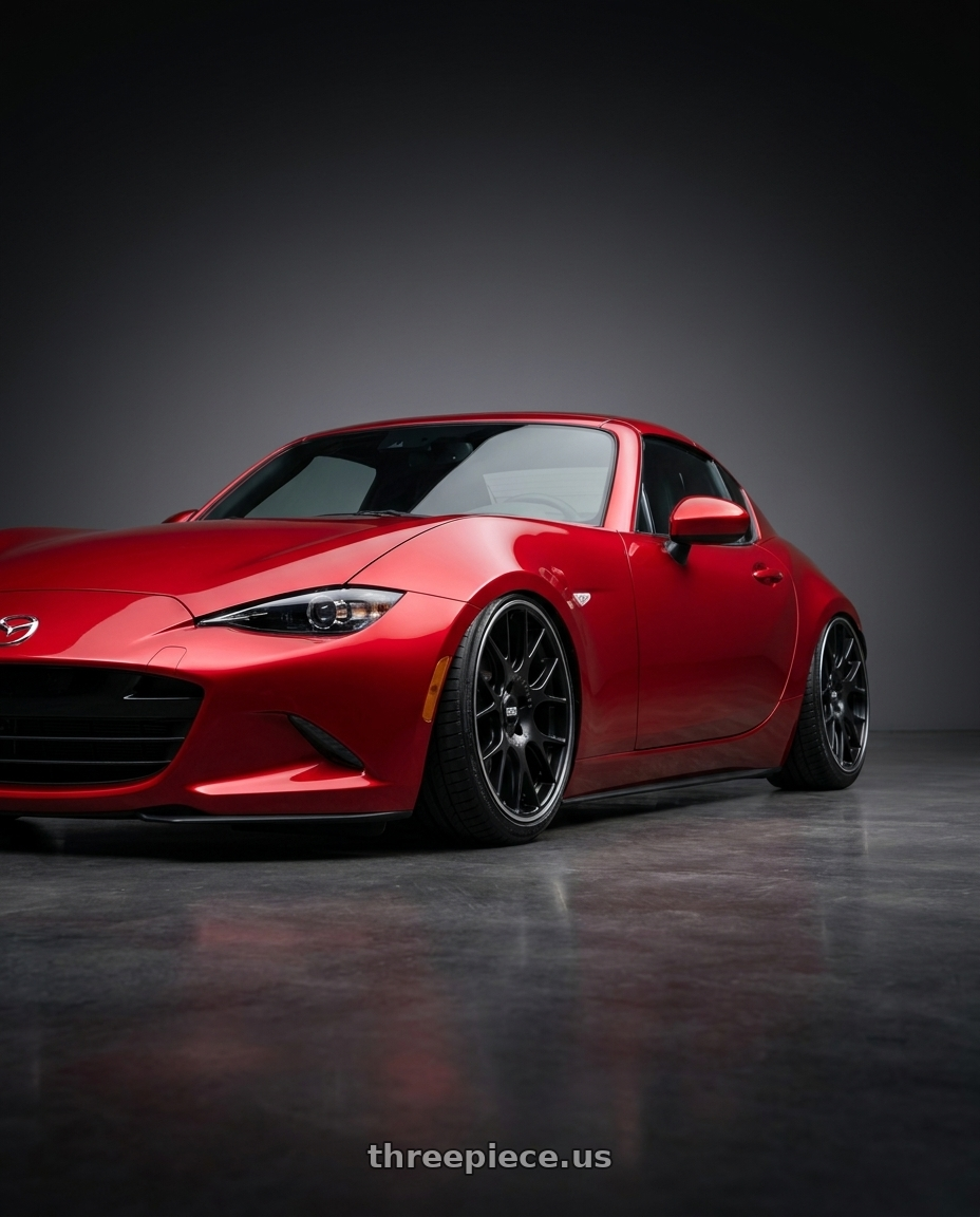 2026 Mx 5 rf with BBS CH-R 5x130 19x12 +45 Satin Black Polished Rim Protector wheels