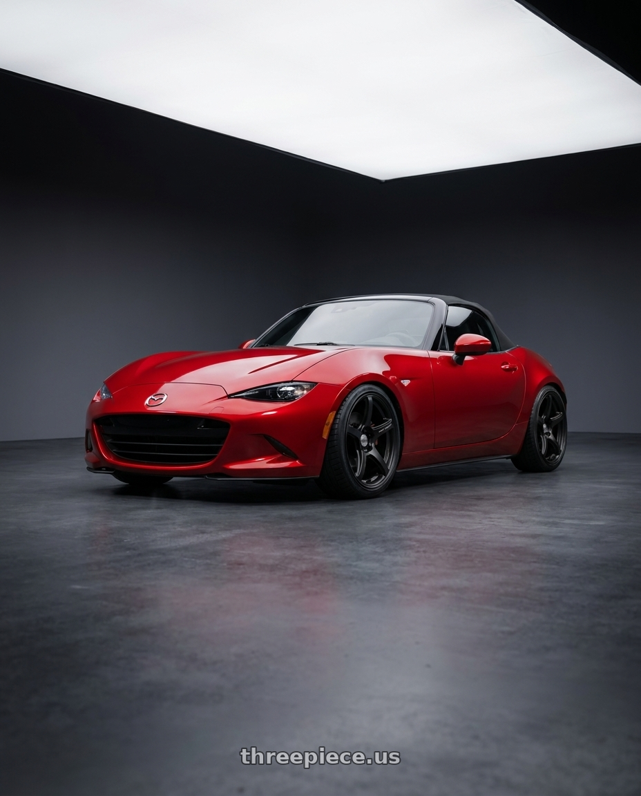 2024 mazda mx5 with Work Emotion T5R wheels