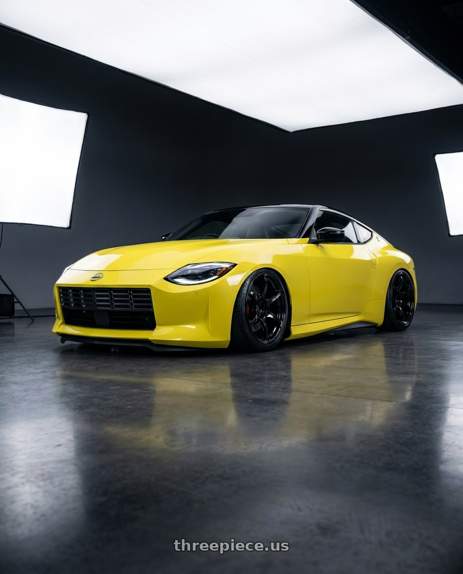 2024 Nissan Z with Advan RGIII 5x114.3 19x10.5+25 Gloss Black wheels