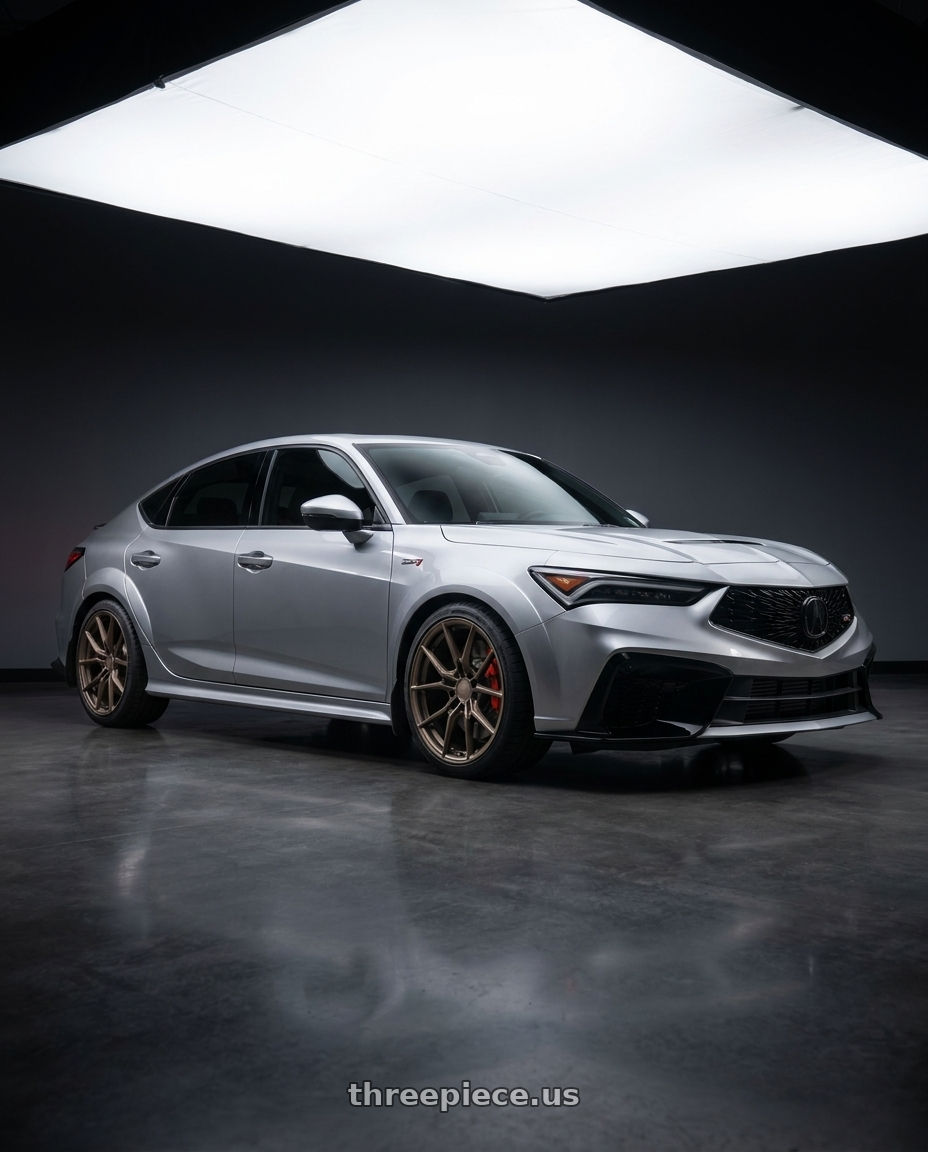 2025 Acura Integra Type s with TSW NEPTUNE 5X120 19X9.5 +39 MATTE BRONZE wheels