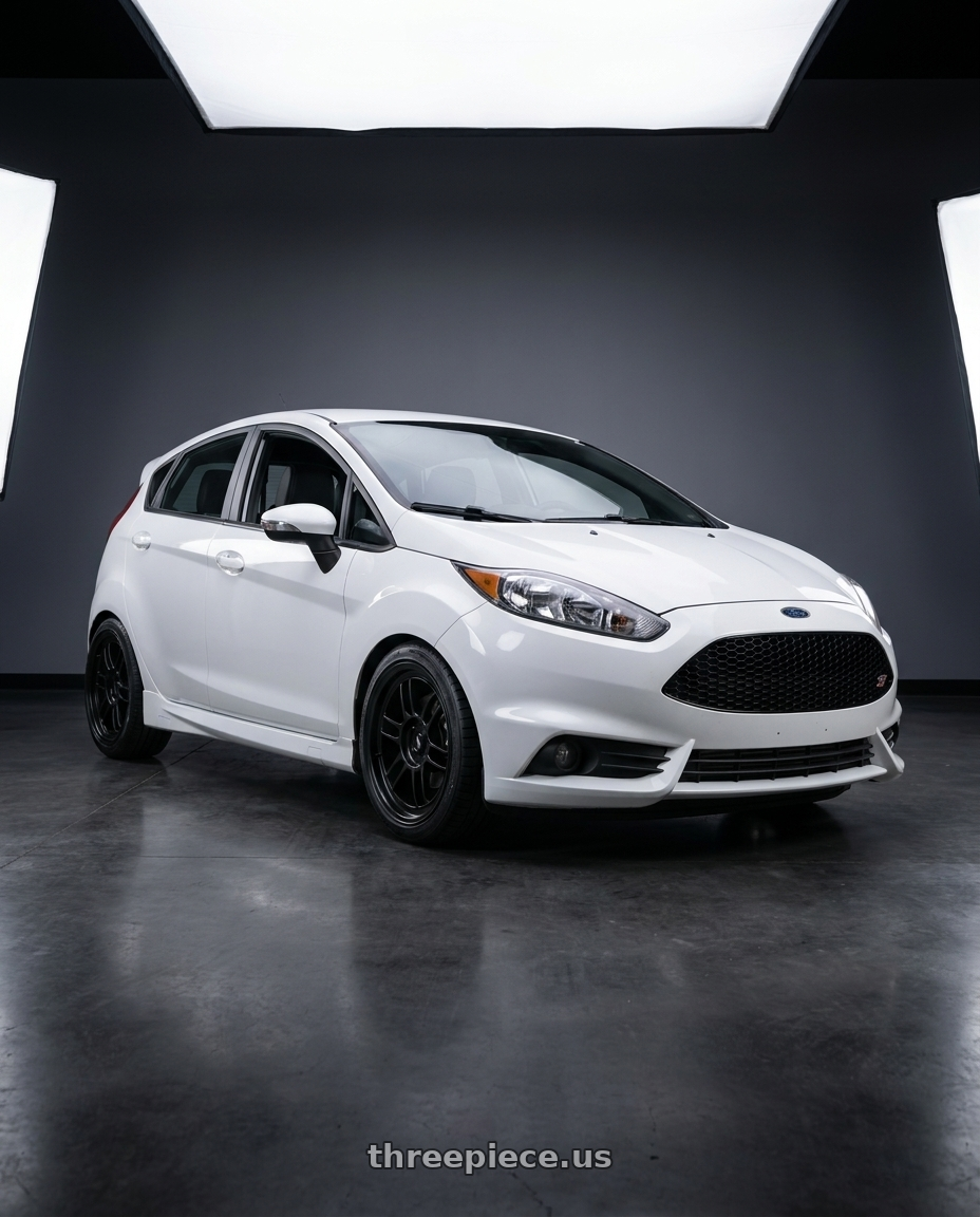 2014 Ford Fiesta ST with Enkei RPF1 5x114.3 17x7+45 Black wheels
