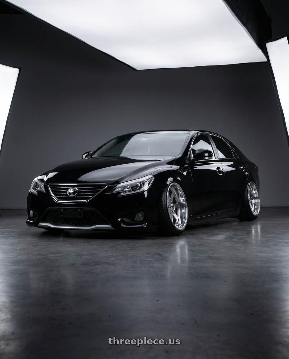 2007 mark x with American Force 11 Independence SS 6X135 22X10 -25 POLISHED wheels