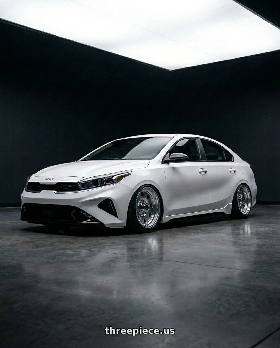 2023 kia forte gt limited SWP  with Advan Racing ONI2 PROGRESSIVE 5x114.3 20x8.5 +33 MACHINING & DIAMOND CUT wheels