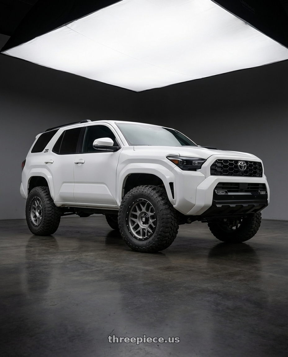 2022 Toyota 4Runner with XD XD127 BULLY 6X139.7 20X9 +0 MATTE GRAY BLACK RING wheels