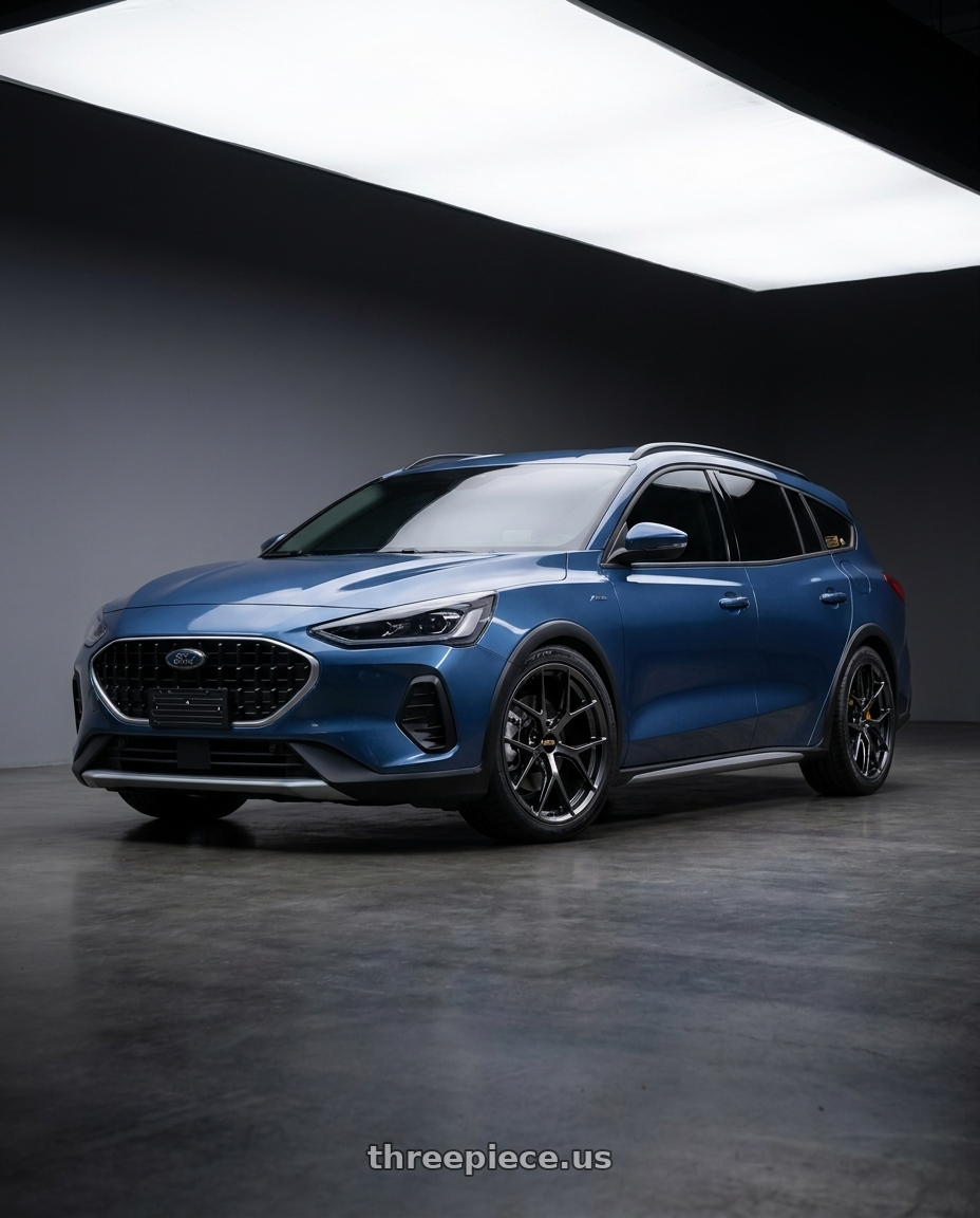 2023 ford activewagon with BBS FI-R 5x112 19x9.5 +15 Diamond Black wheels