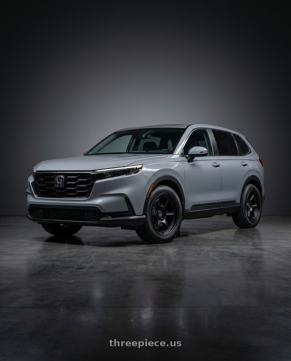 2027 Honda Crv with Black Rhino SHOGUN 5X127 17X9 -38 MATTE BLACK wheels