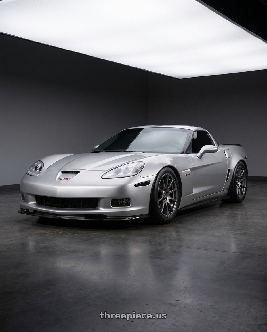 2011 Chevrolet Corvette Z06 with Forgestar CF10 5x120.65 20x12 +50 Gloss Anthracite wheels