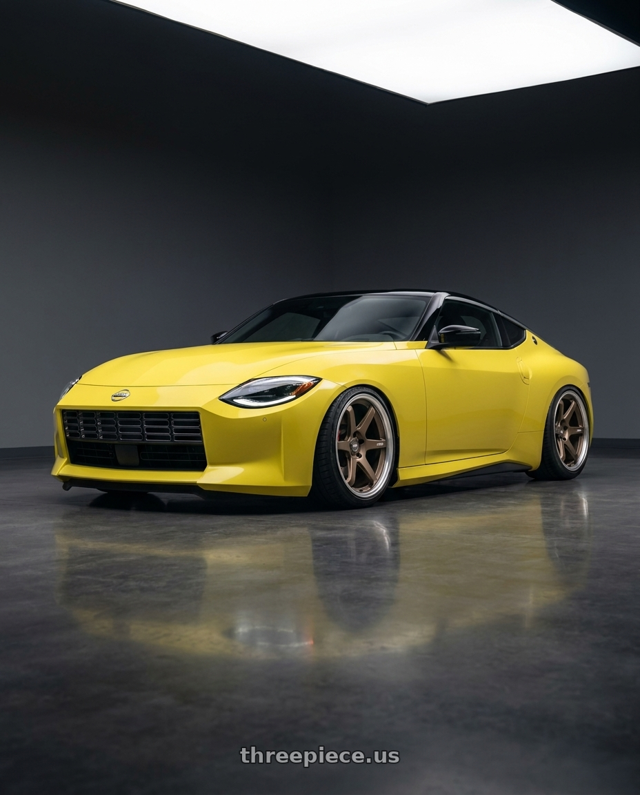 2024 Nissan Z with ESR Wheels APEX SERIES AP6 5x114.3 19x9.5 +22 Matte Bronze wheels