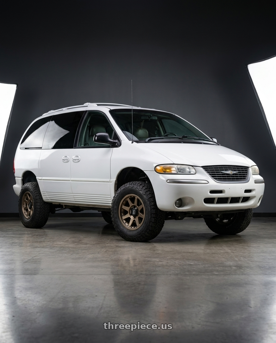 1999 Chrysler Town and country with Icon Alloys REBOUND PRO 5x114.3 17x8.5+0 BRONZE wheels