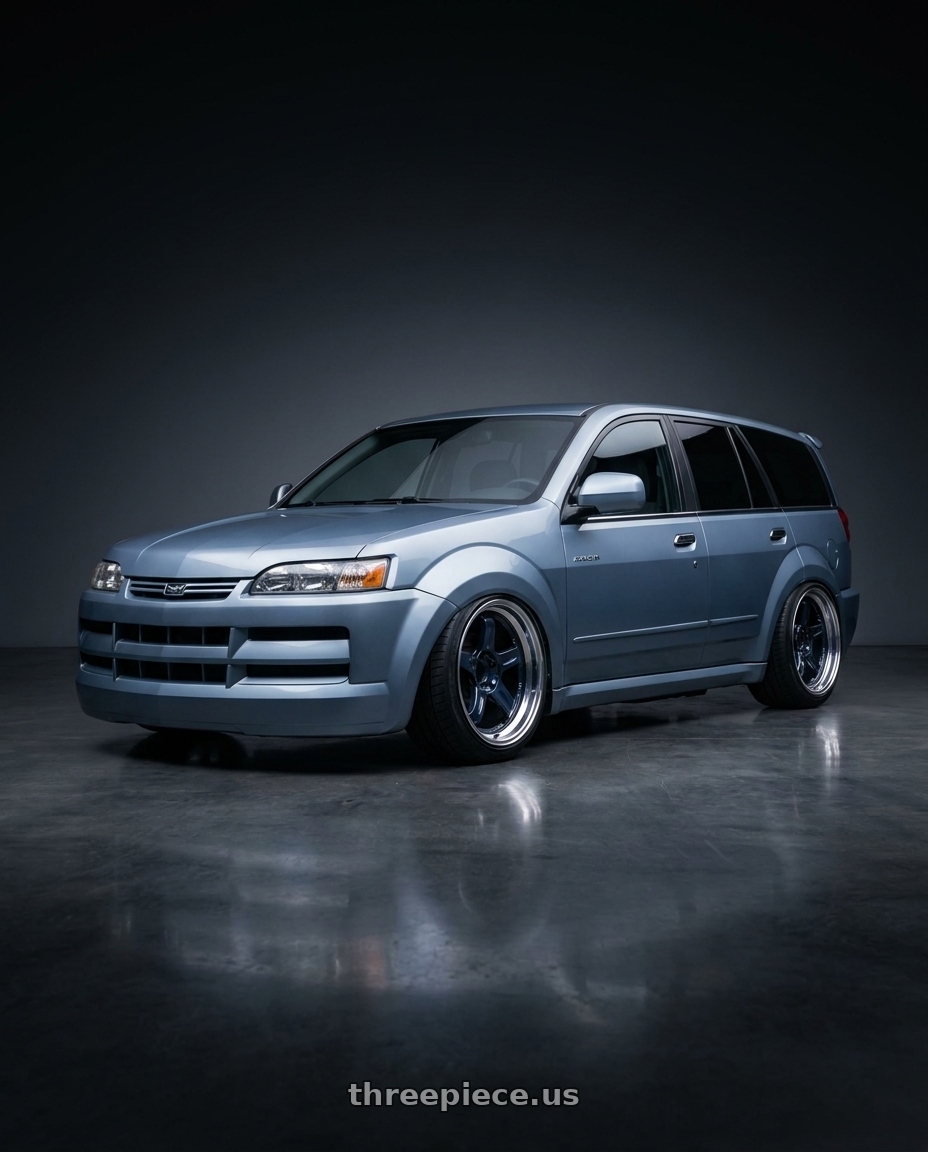 2004 Isuzu Axiom with Volk Racing 21C 5x114.3 18x10.5 +15 MAG BLUE / RIM DC wheels