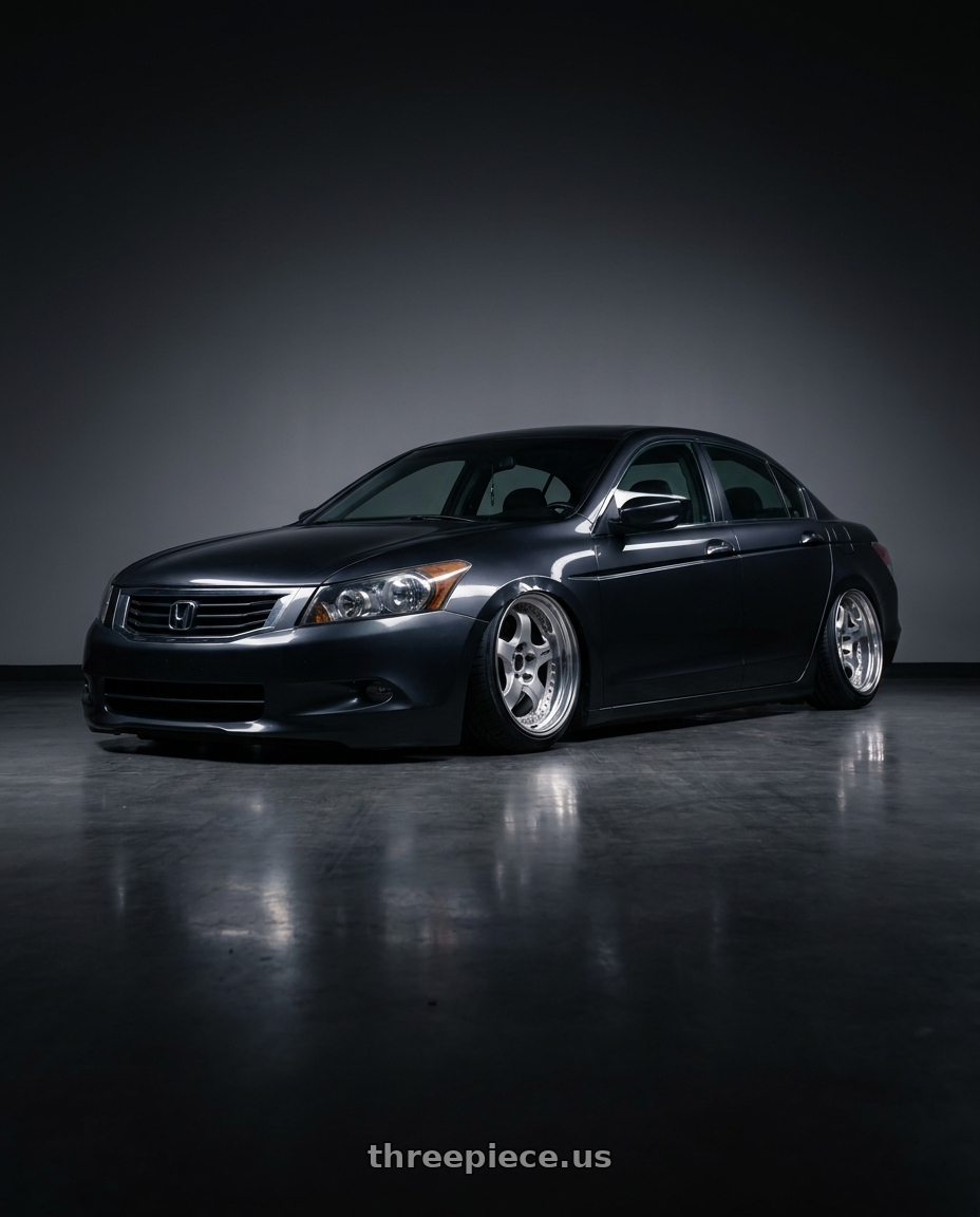 2011 Richi Palacios Betancourt with Work Meister S1 3P 5x114.3 19x10+10 O Disk Silver wheels