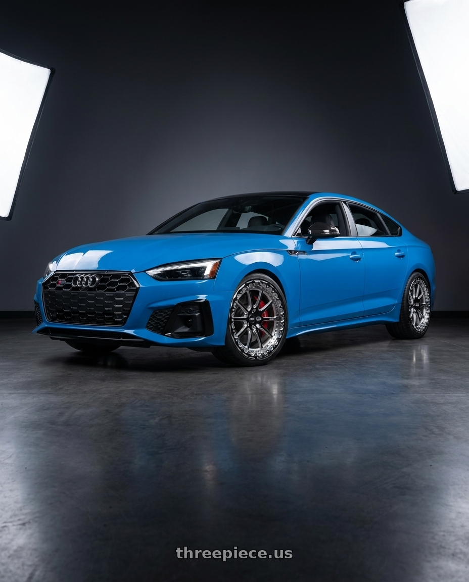 2021 Audi s5 with Belak Industries Series 4 - Single Beadlock Wheel 5x112mm 18x11 +20 wheels