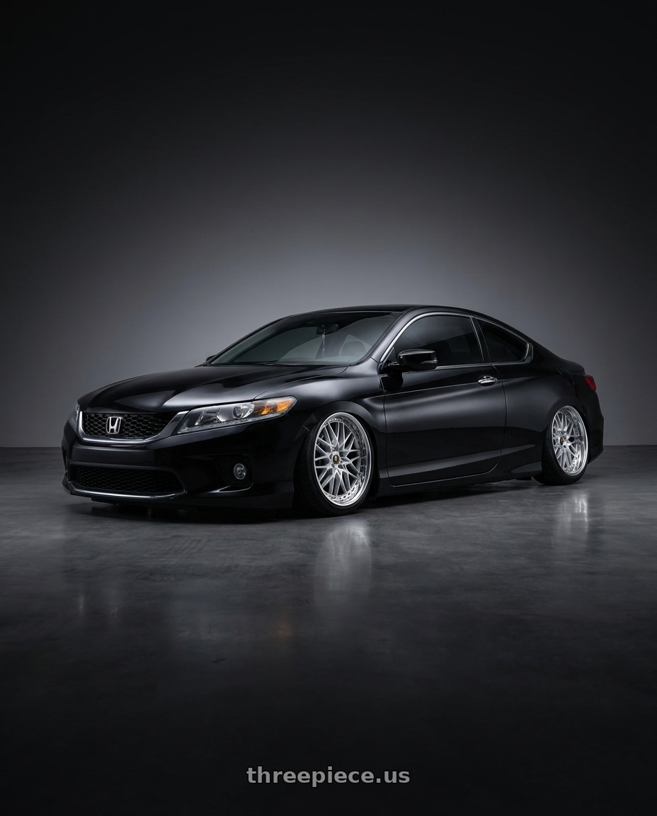 2015 accord lxs with Work Vs-Xv 5x100 19x9+20 R Disk Silky Rich Silver wheels