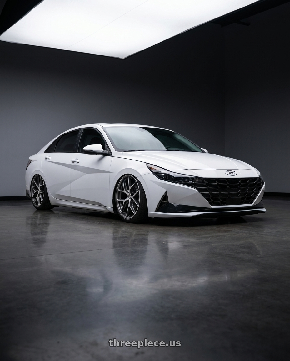 2024 Hyundai Elantra N with BBS CC-R 5x114.3 19x8.5+30 Graphite w/ Diamond Cut Face wheels