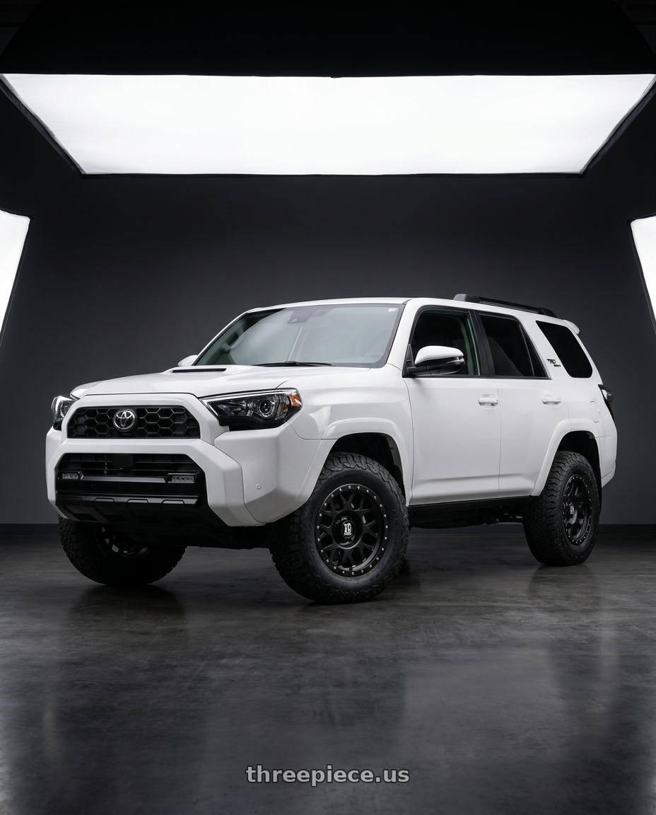 2022 Toyota 4Runner with XD XD127 BULLY 6X139.7 17X9 -12 SATIN BLACK WITH REINFORCING RING wheels