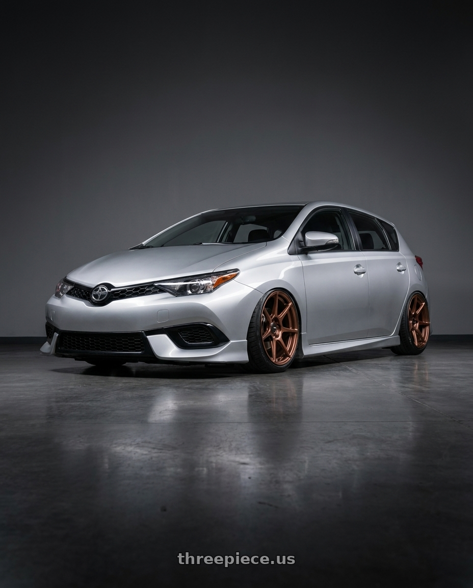 2016 Scion iM with Enkei TFR 5x114.3 17x9+40 Copper wheels