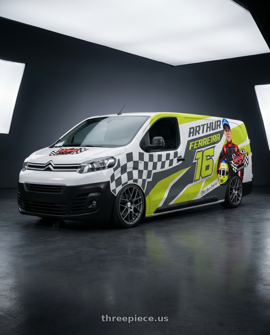 2018 Citroen Jumpy with TSW NURBURGRING 5X114.3 17X7.5 +45 MATTE GUNMETAL wheels