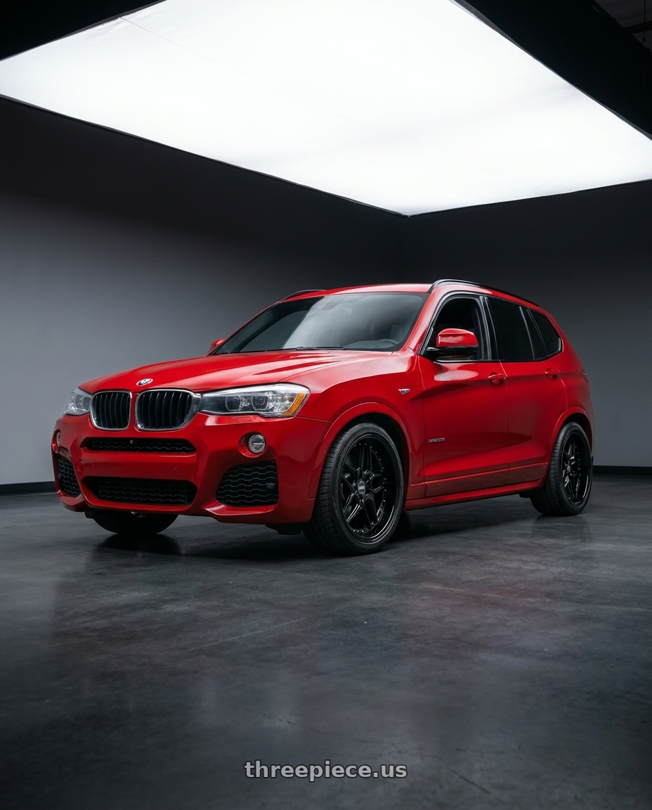 2017 x3 Msport  with ESR Wheels CS SERIES CS15 5x120 18x10.5 +22 Gloss Black wheels