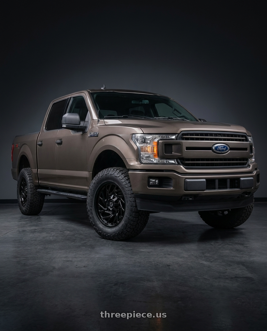 2019 Ford F-150 with Gear Off Road 769B 6X135/6x139.7 20x9 +0 Gloss Black wheels