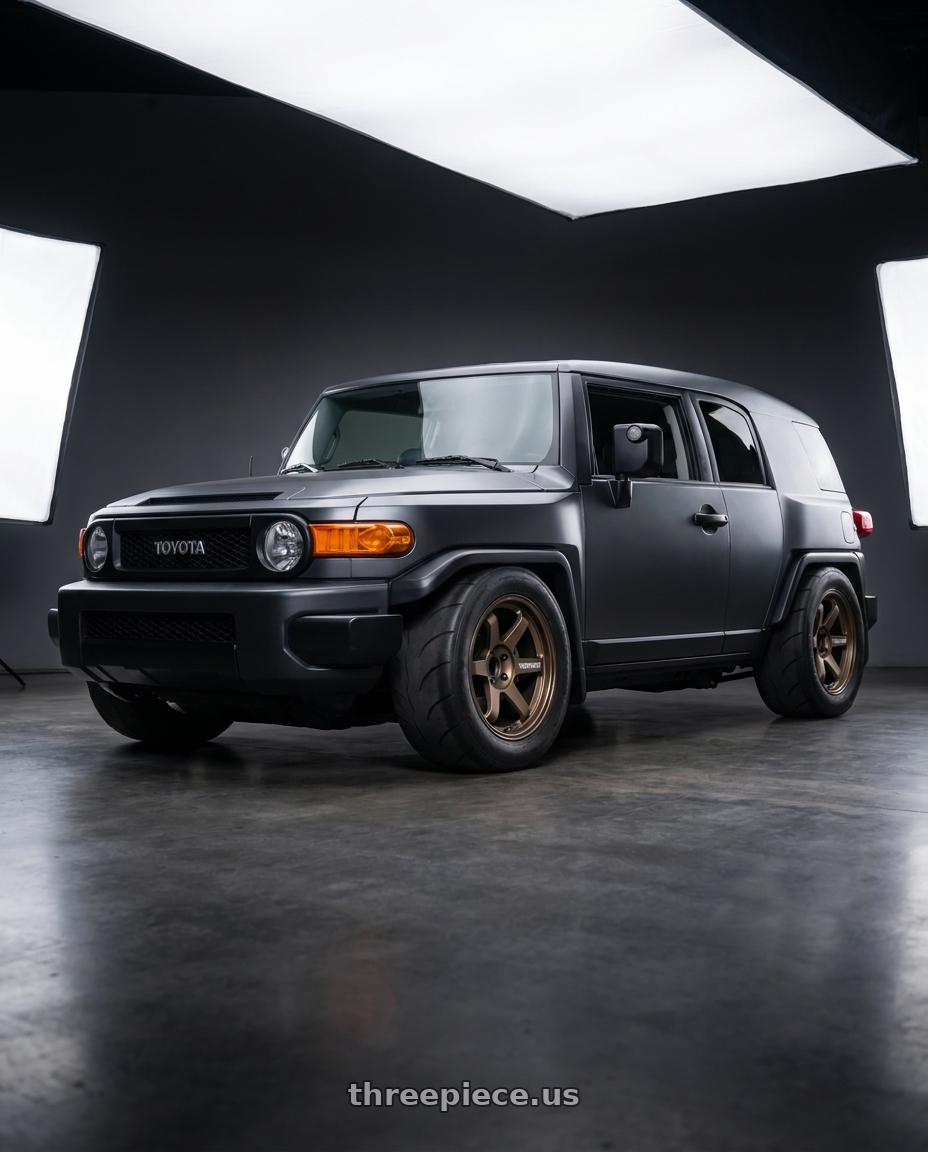 2012 toyota fj cruiser with Volk Racing TE37 Progressive Model 6x139.7 18x9+0 Large PCD wheels