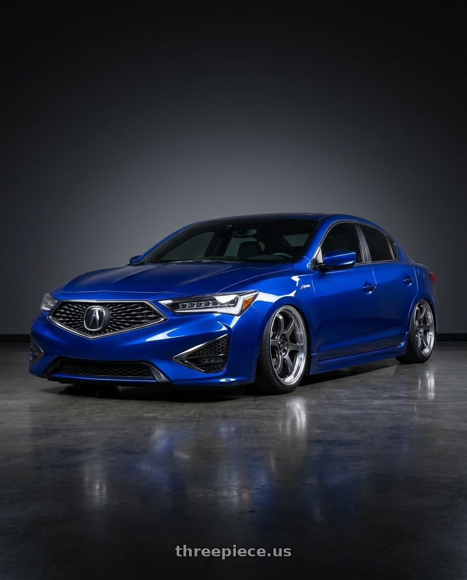 2021 Acura ilx a spec with Vors LT61 5x114.3 18x8.5 +35 Hyper Black wheels