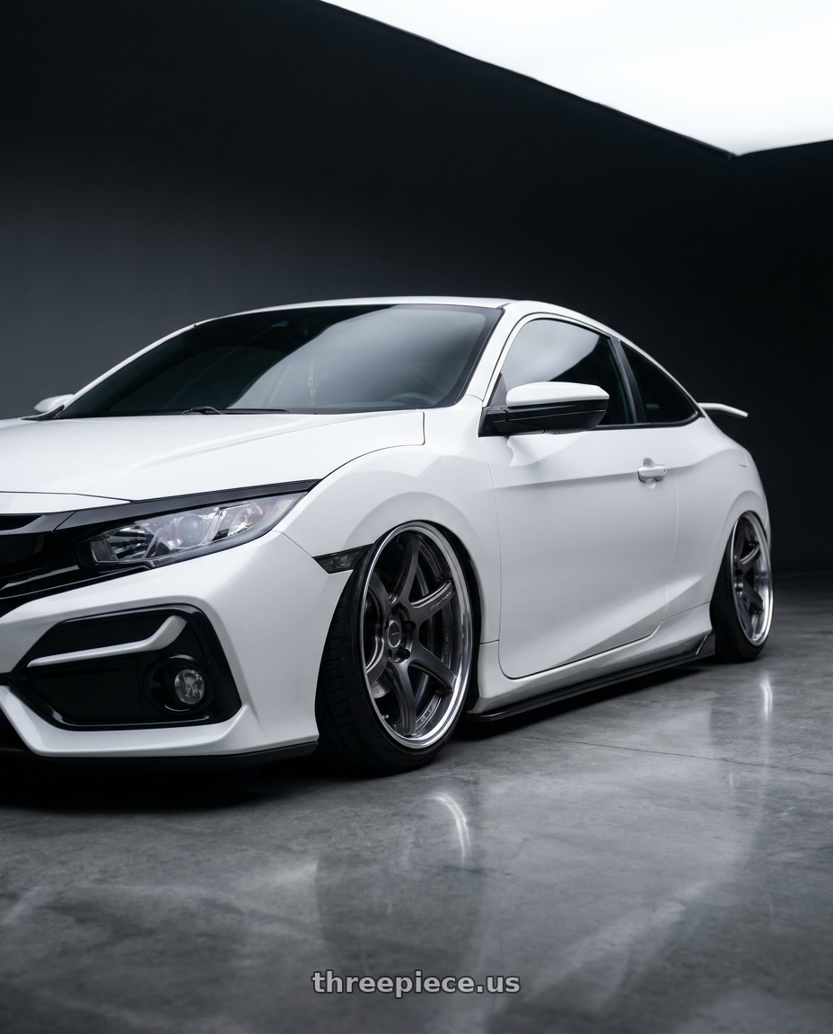 2020 Honda Civic SI with Work Emotion T7R 2P wheels