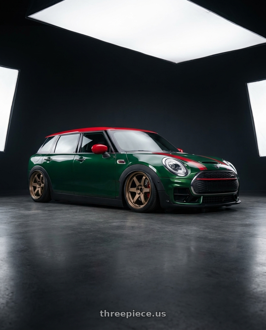 2020 Mini jcw clubman with Volk Racing 21A 5x114.3 18X8.5+34  Bronze wheels