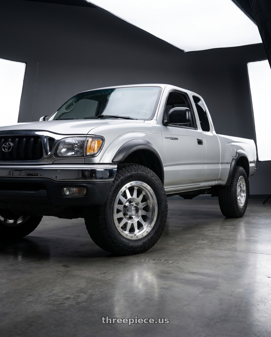 2001 toyota tacoma with Method MR304 Double Standard 16x8 0mm Offset 6x5.5 108mm CB Machined/Clear Coat Wheel - MR30468060300 wheels