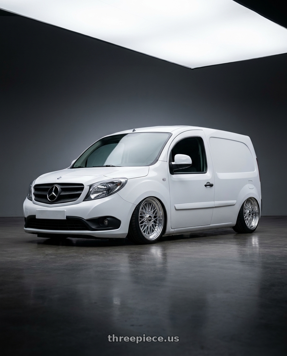 2017 Mercedes-Benz Citan with BBS Super 5x112 19x9 +28 Diamond Silver wheels